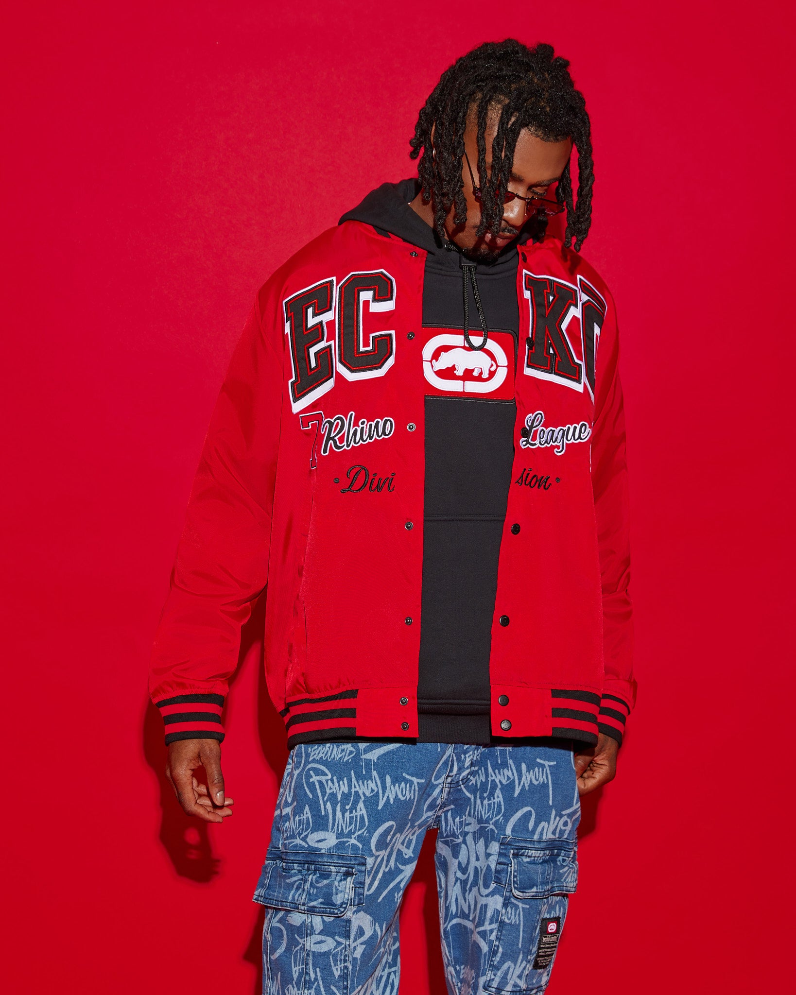 Ecko fashion red jacket