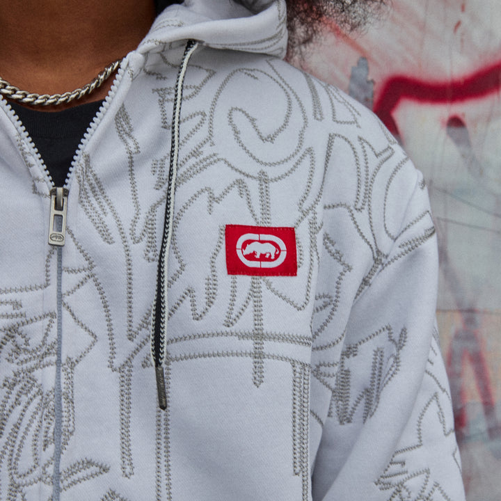 The Graffiti Embroidered Hood