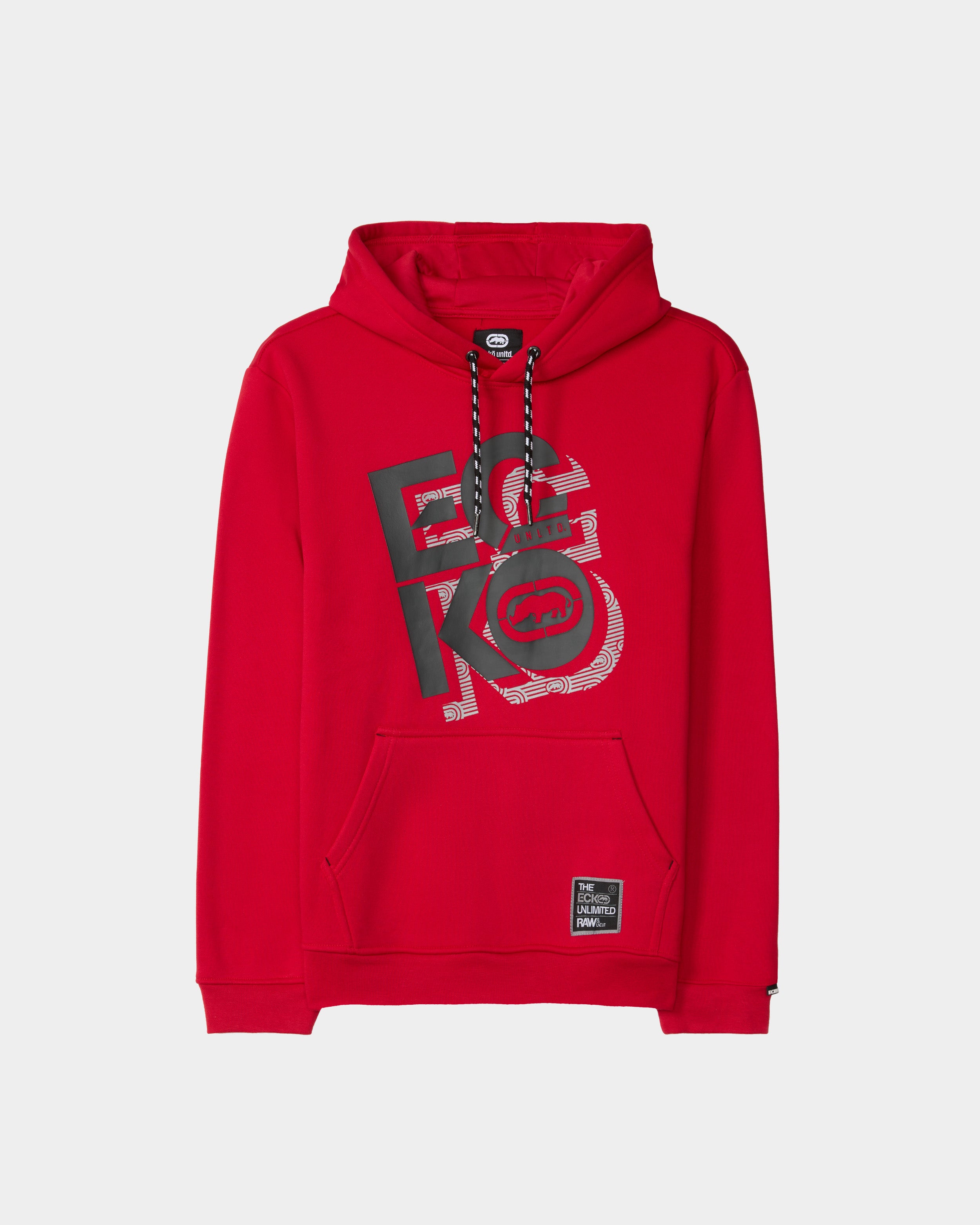 Red ecko hoodie on sale