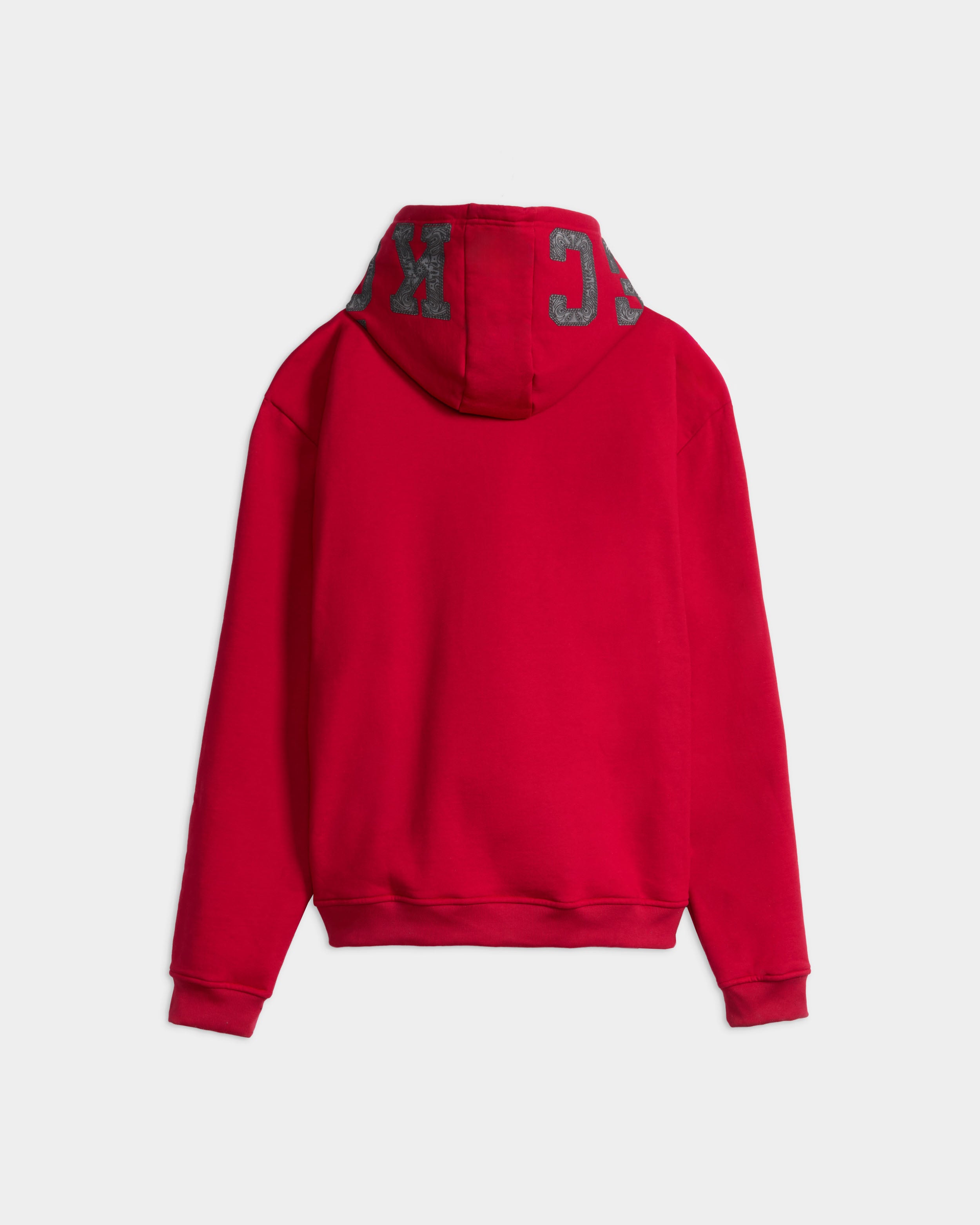 トップス 0658 enigma over hoodie / red Overstand Sleeve Print Pullover Hoodie – ECKO UNLTD