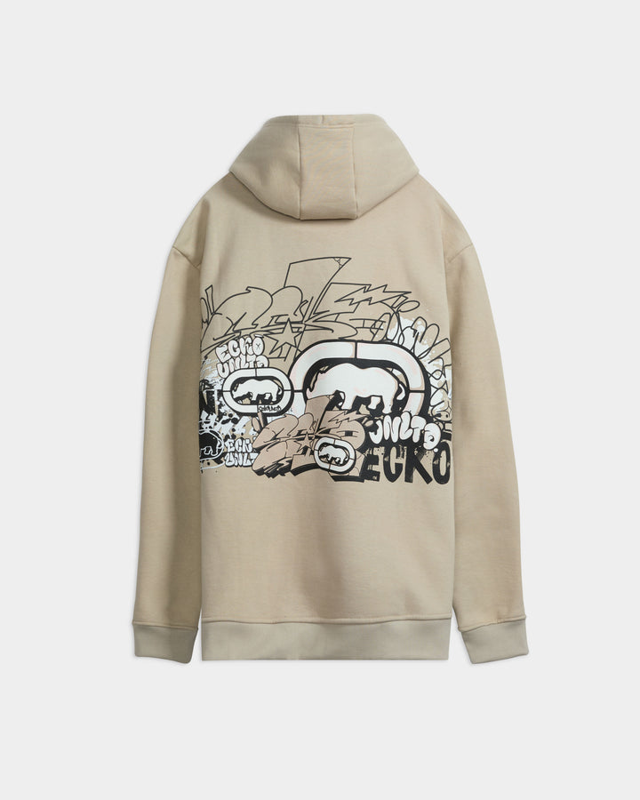 Graffiti Across the City Pullover Hoodie