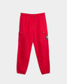 Cargo Pocket Fleece Baggy Pant