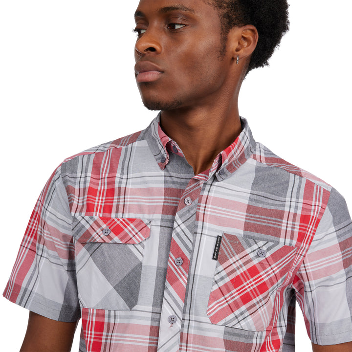 Construct Short Sleeve Woven Shirt