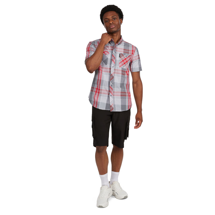 Construct Short Sleeve Woven Shirt