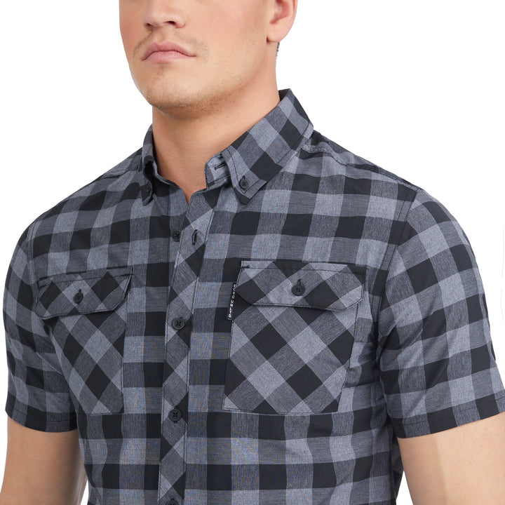 Work N Work Short Sleeve Woven Shirt