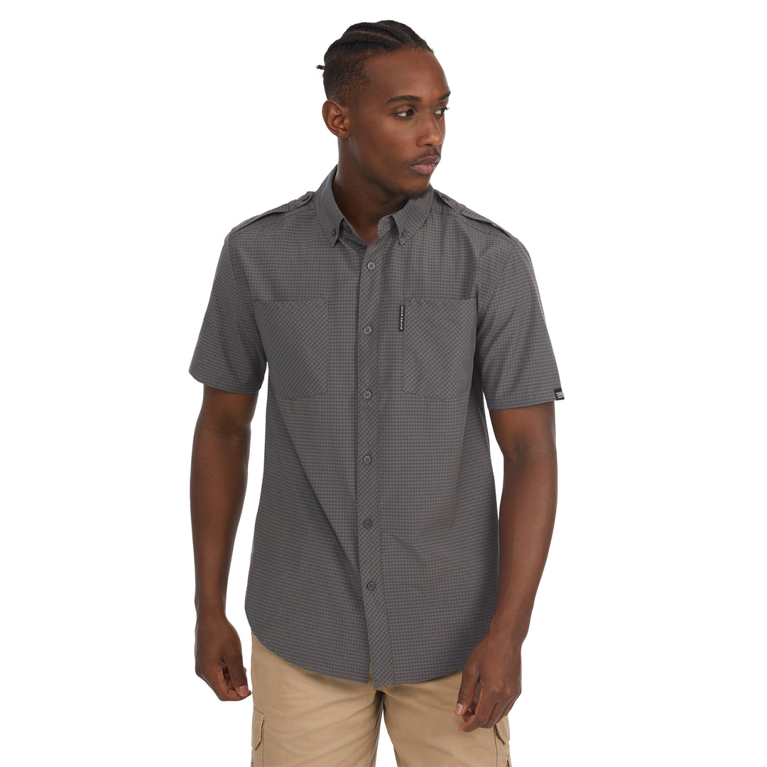 Hematite Short Sleeve Woven Shirt