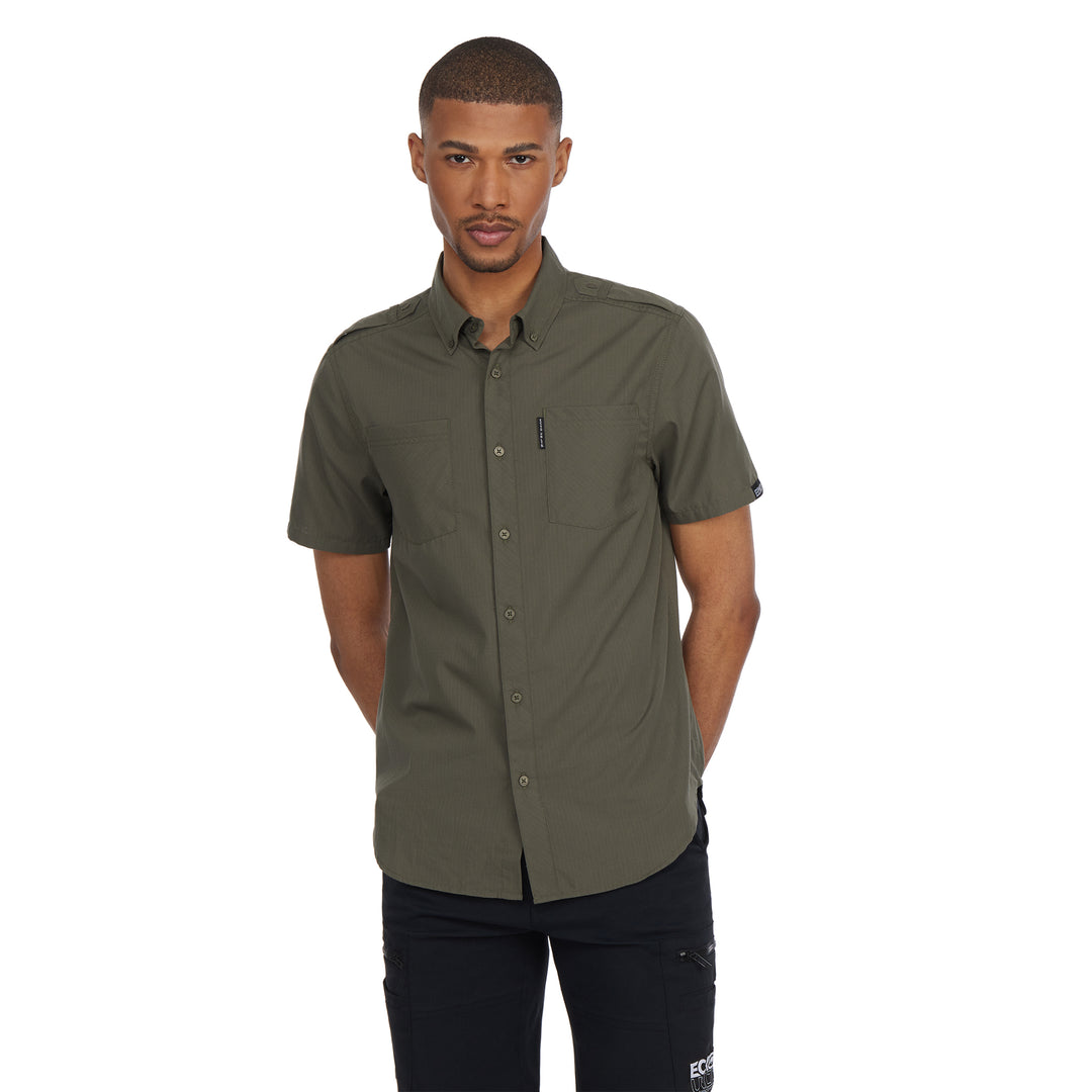 Hematite Short Sleeve Woven Shirt