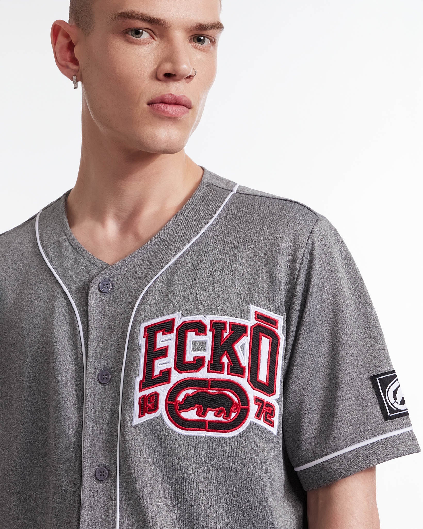 90s 00s ecko ulted チェックジョーツ Hit Parade Button Front Top – ECKO UNLTD