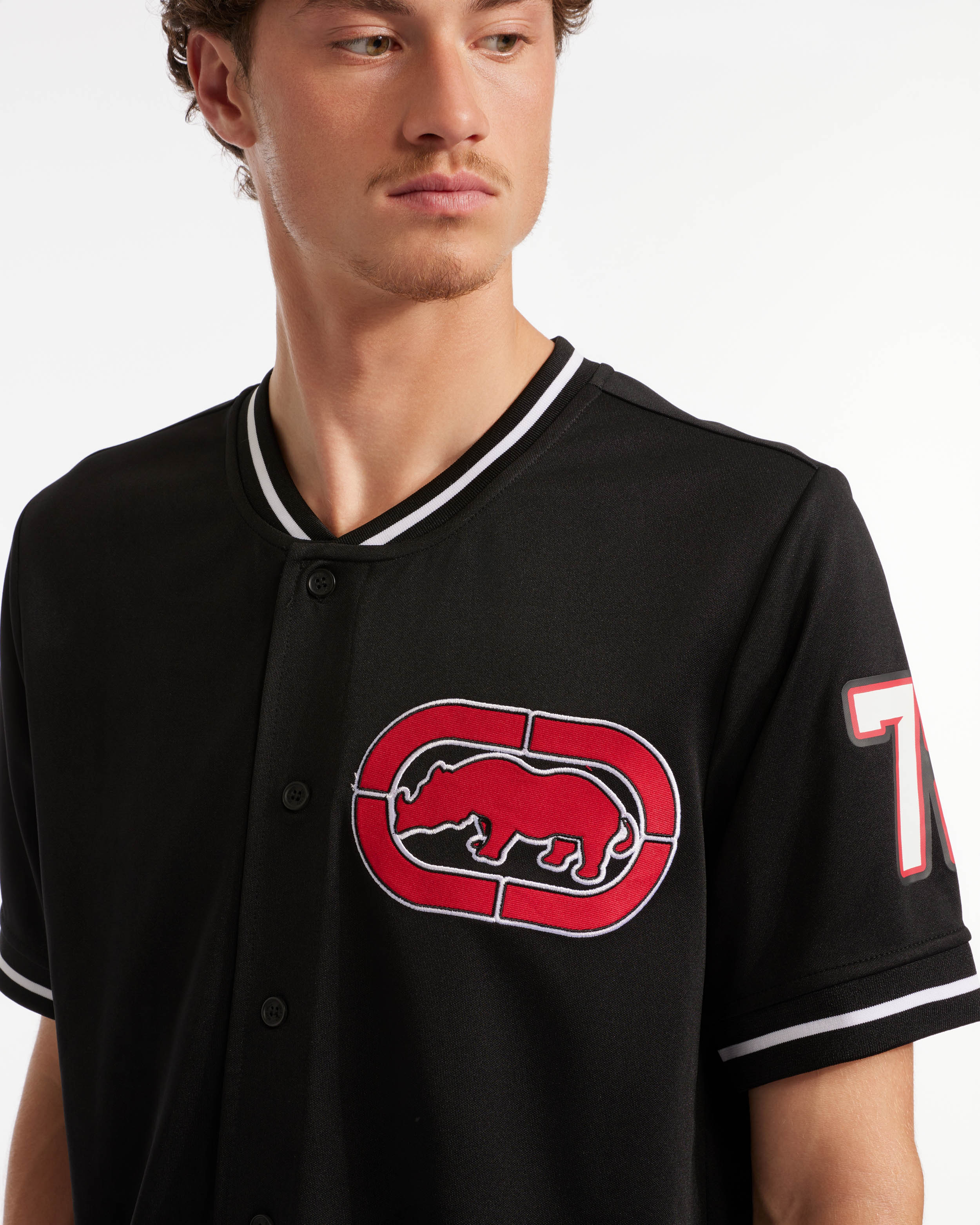 At Bats Button Front Top – ECKO UNLTD