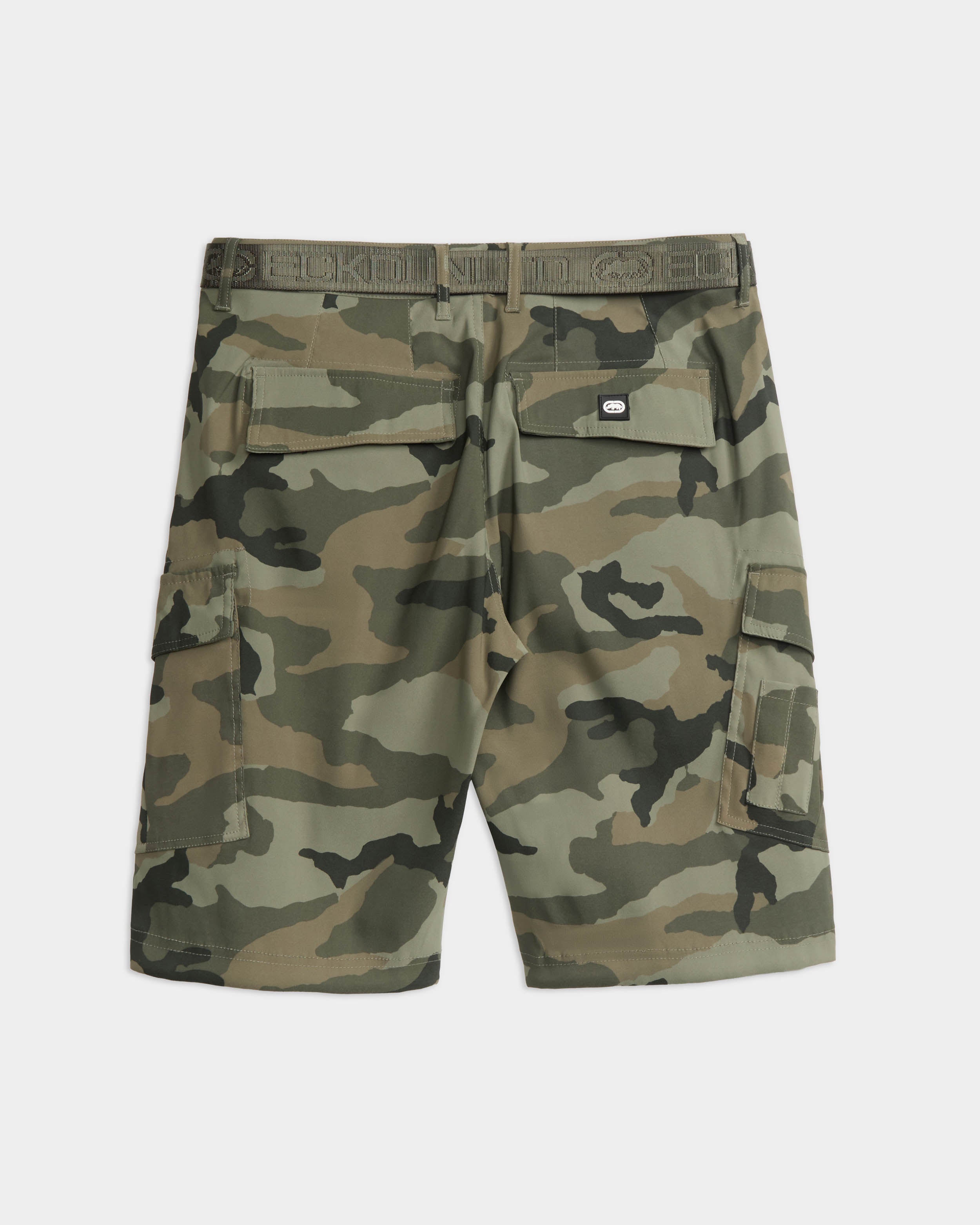 Marc Ecko Pantaloncini Cargo Uomo In Cotone Ripstop - 8 Tasche, Con Cintura, Per Il Tempo Libero