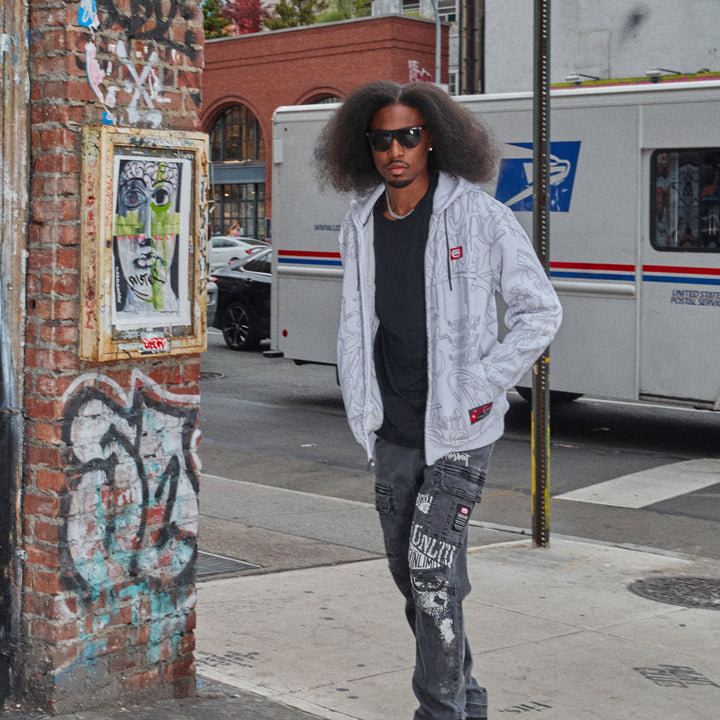 The Graffiti Embroidered Hoodie