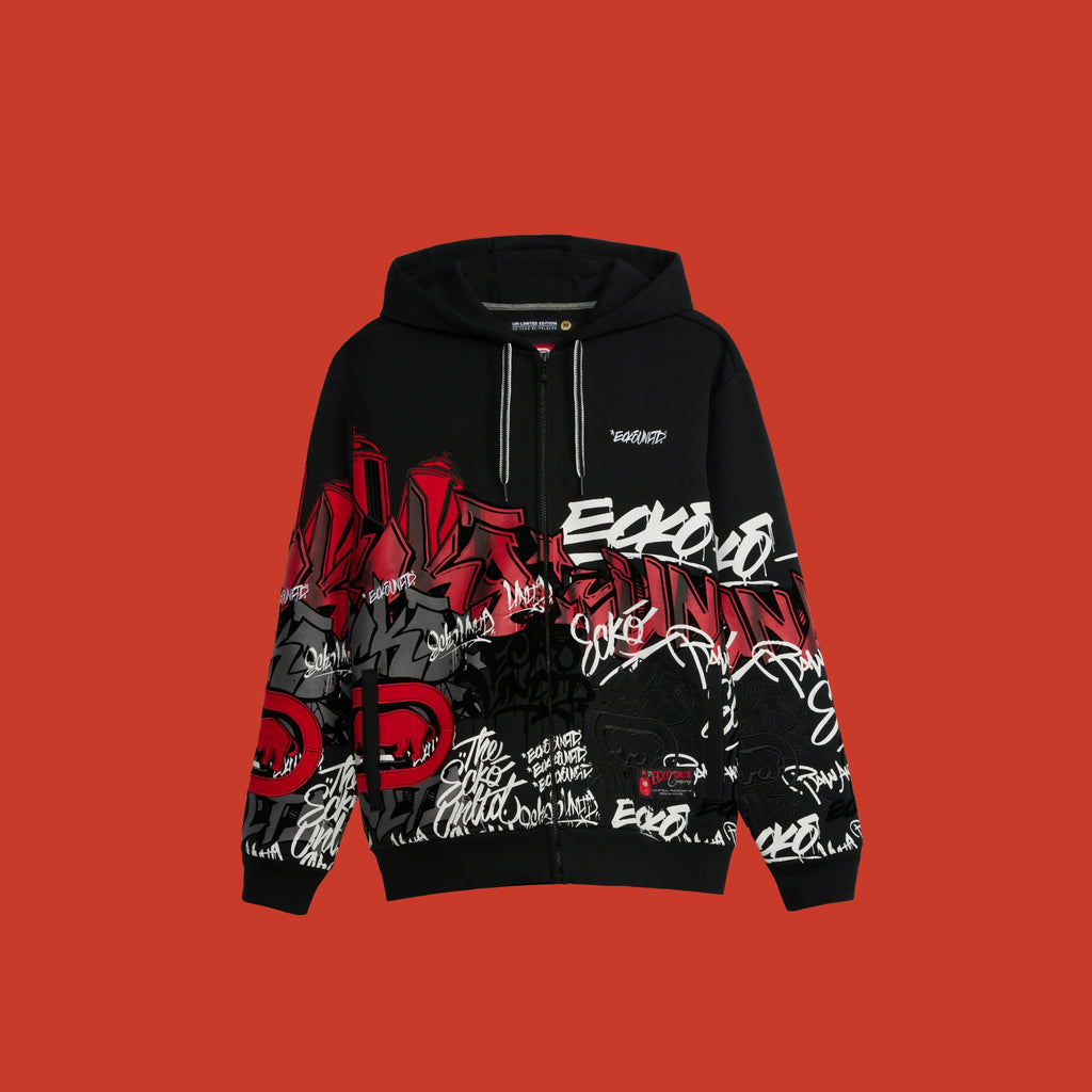 Ecko on sale graffiti hoodie