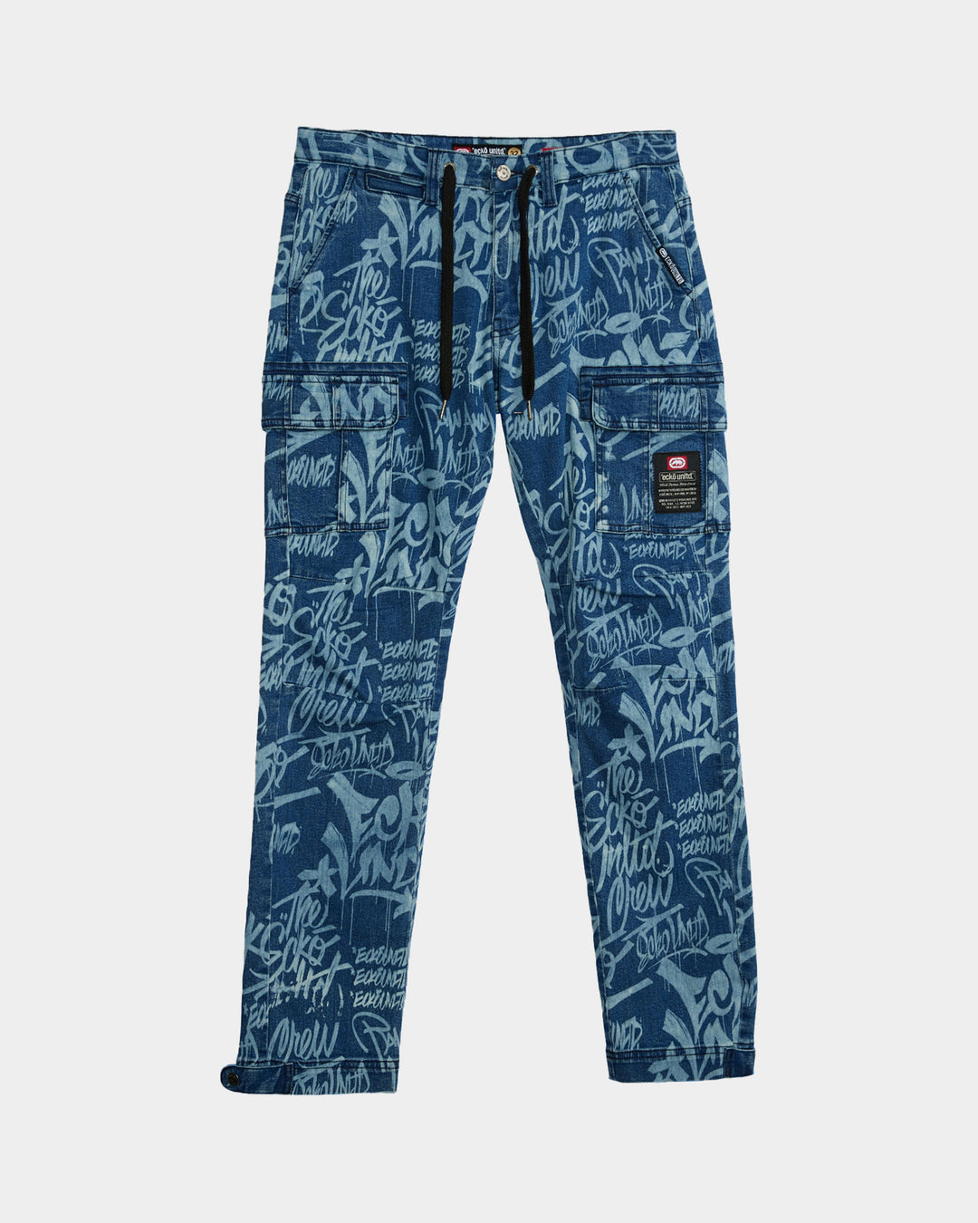 Graffiti Denim Joggers