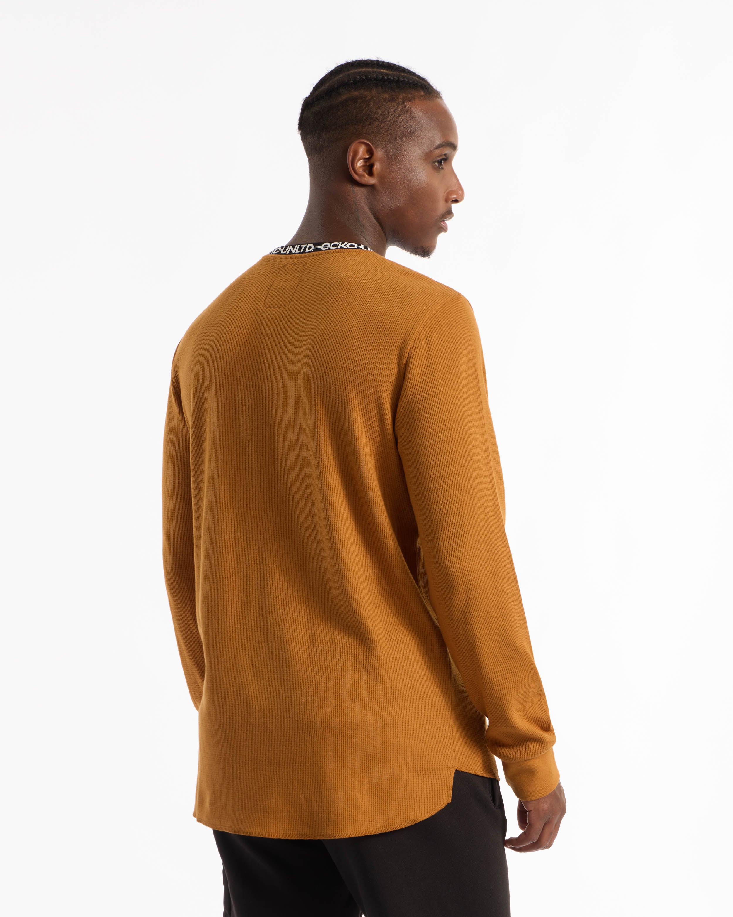 orange thermal top