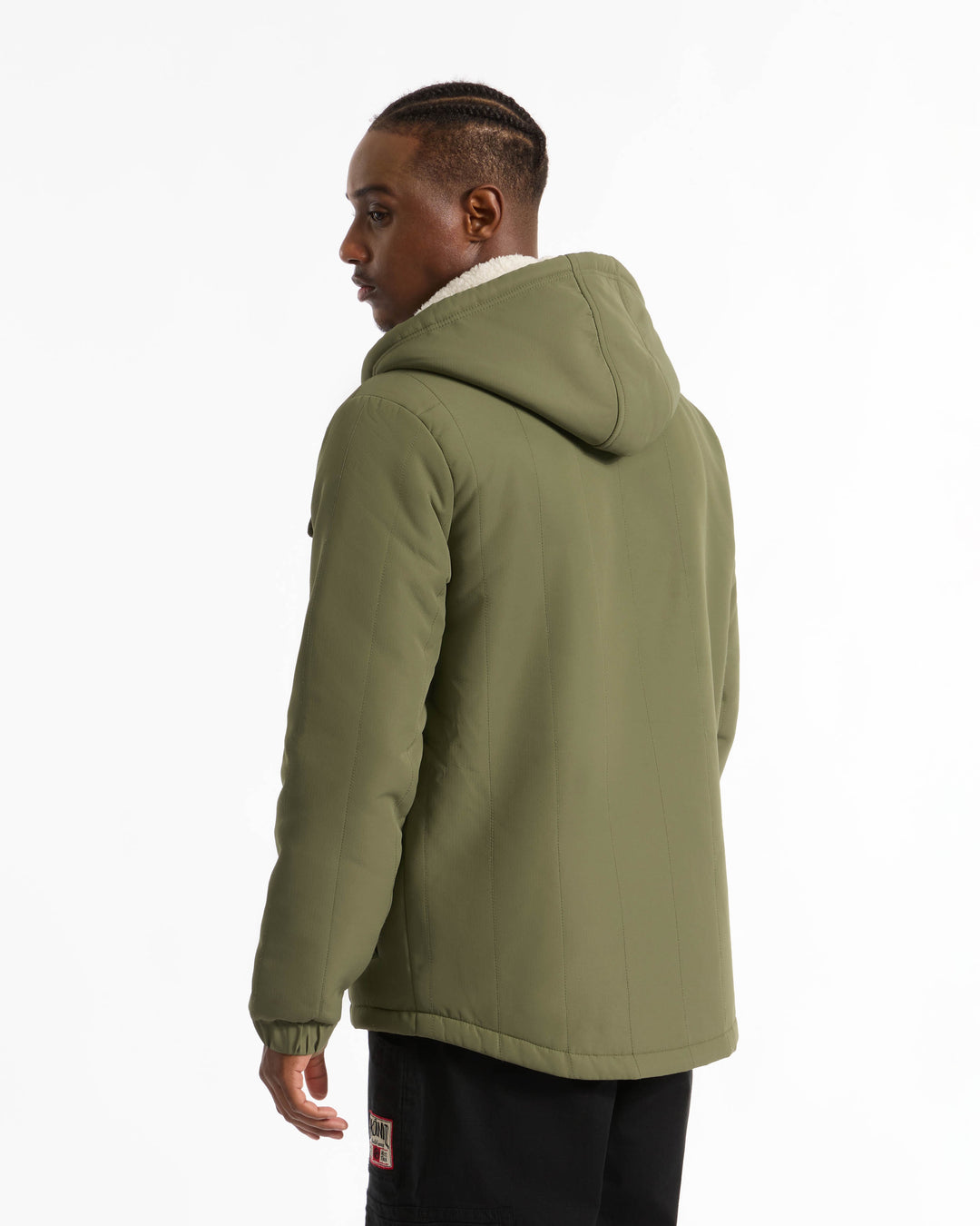 Simple Confidence Sherpa Lined Jacket