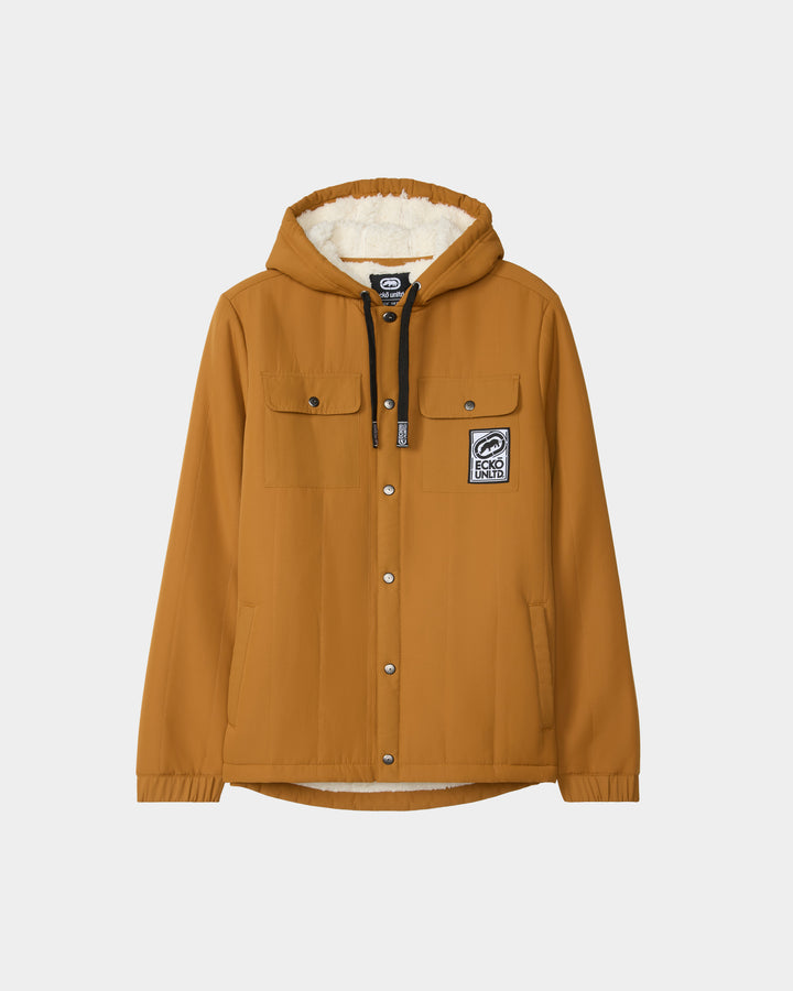 Simple Confidence Sherpa Lined Jacket