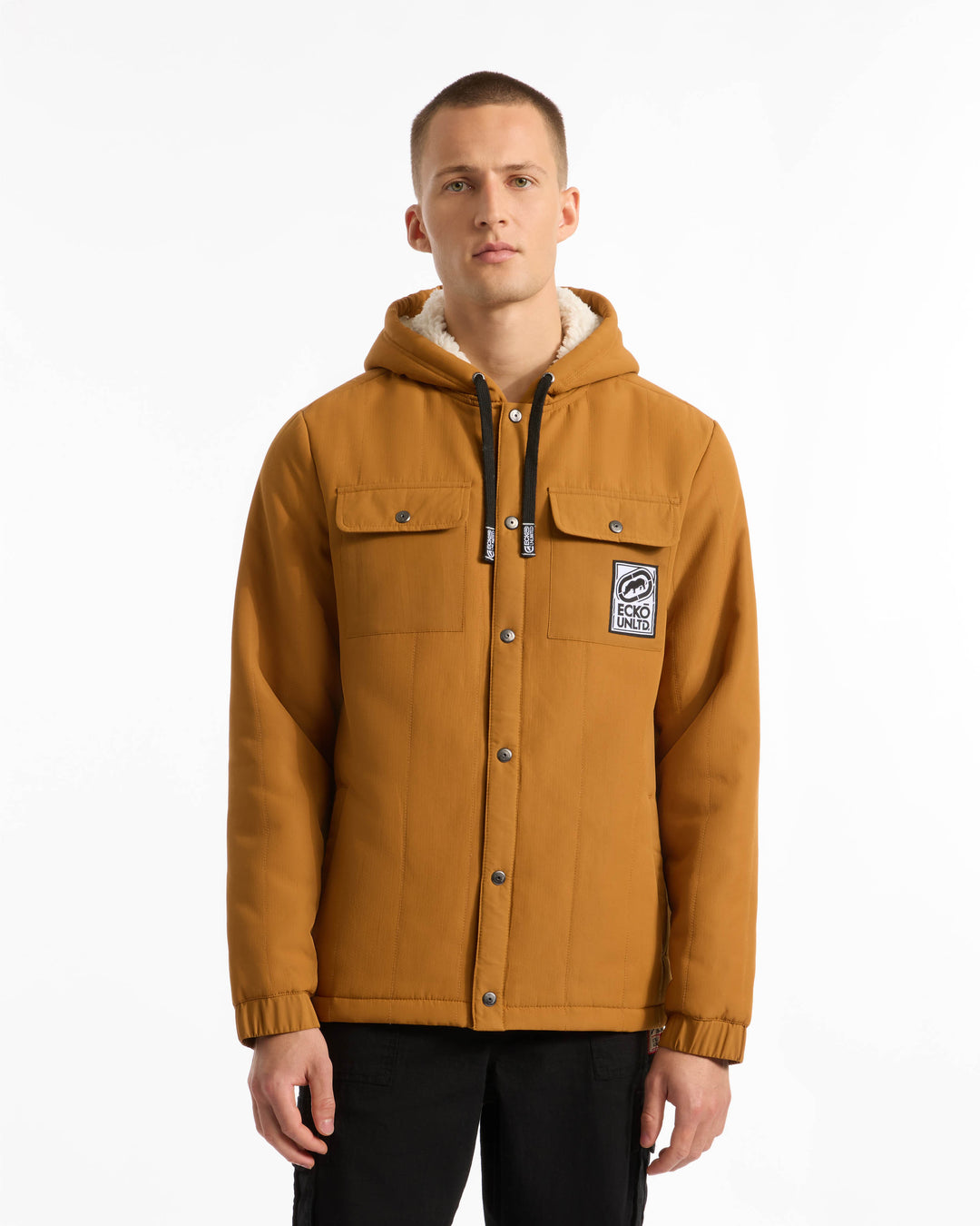 Simple Confidence Sherpa Lined Jacket