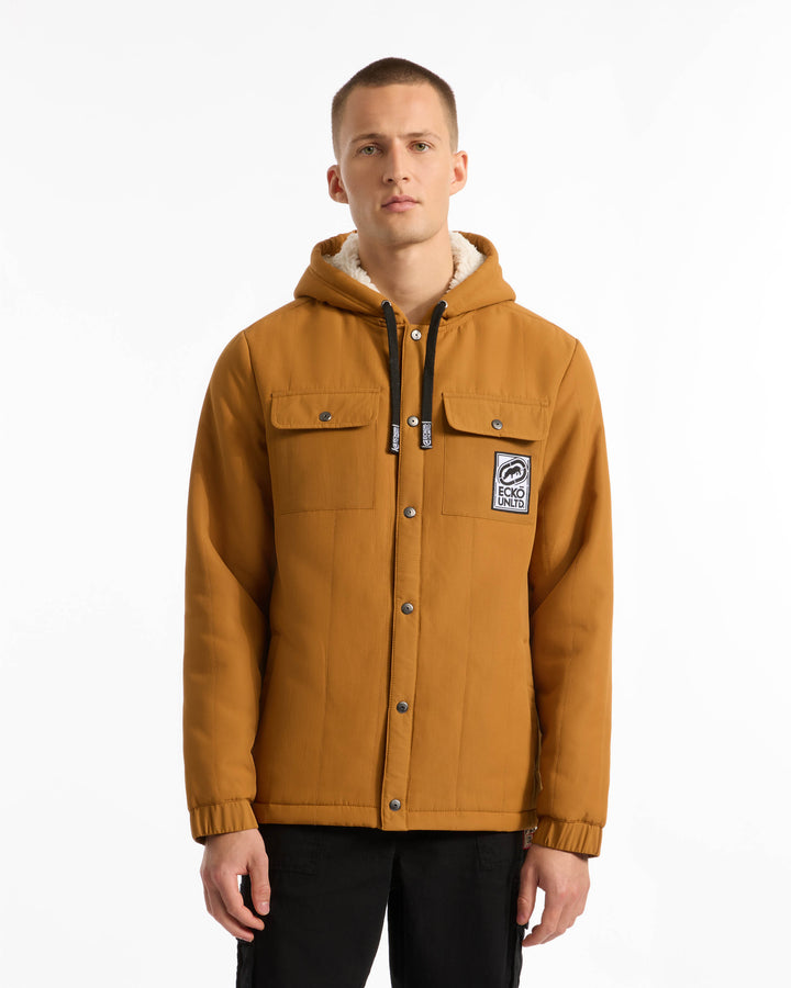 Simple Confidence Sherpa Lined Jacket