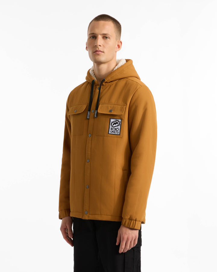 Simple Confidence Sherpa Lined Jacket