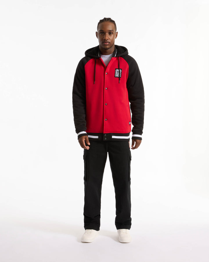 Baseball Sherpa Varsity Jacket