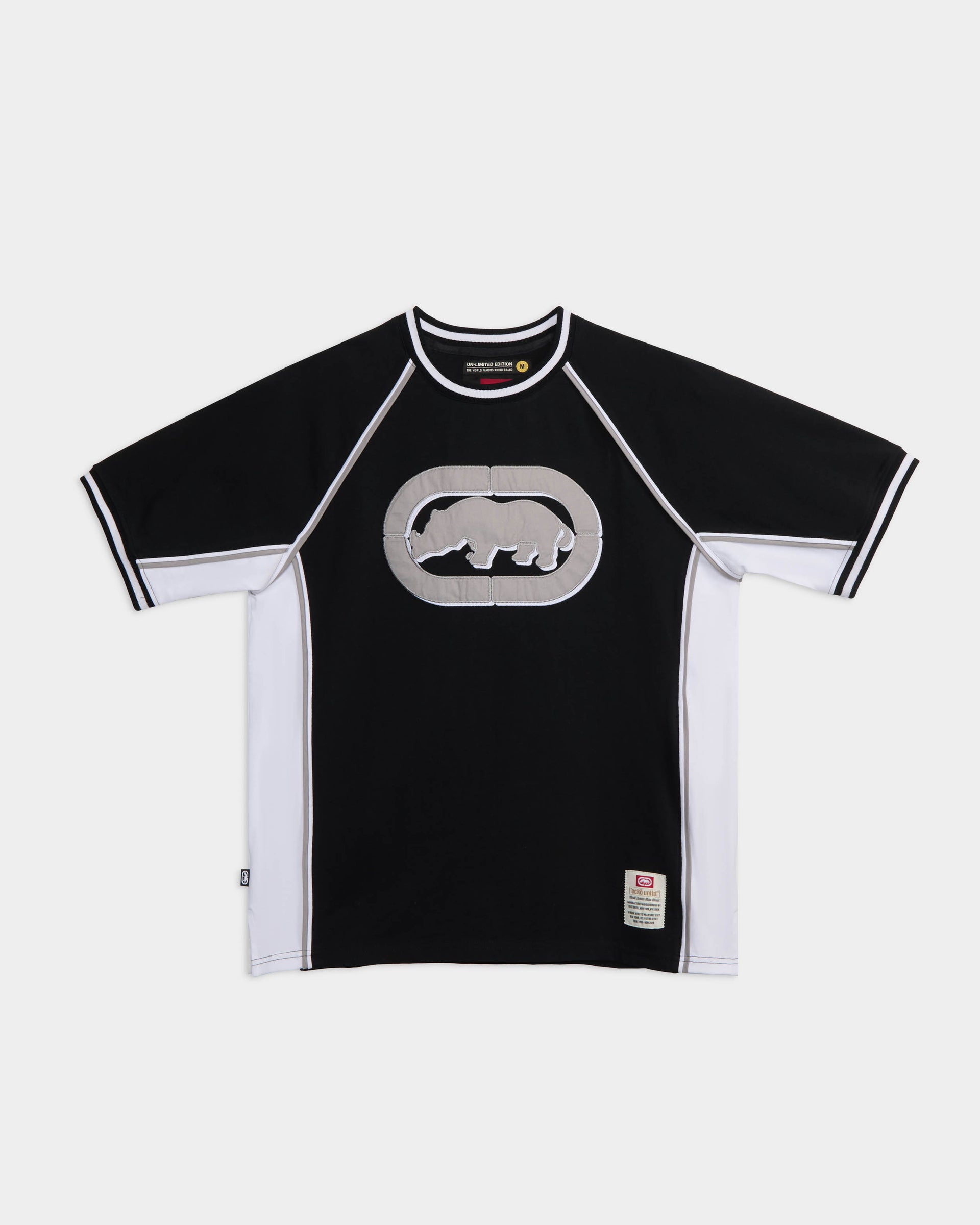 T-shirt Homme ECKO Unltd. Blanc/noir - Logo Et Numéro 72 - Taille M - Neuf Sans étiquettes