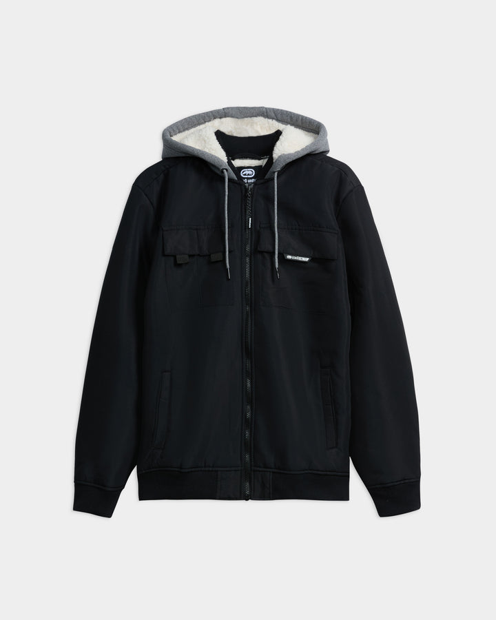 Triple Threat Sherpa Bomber Jacket