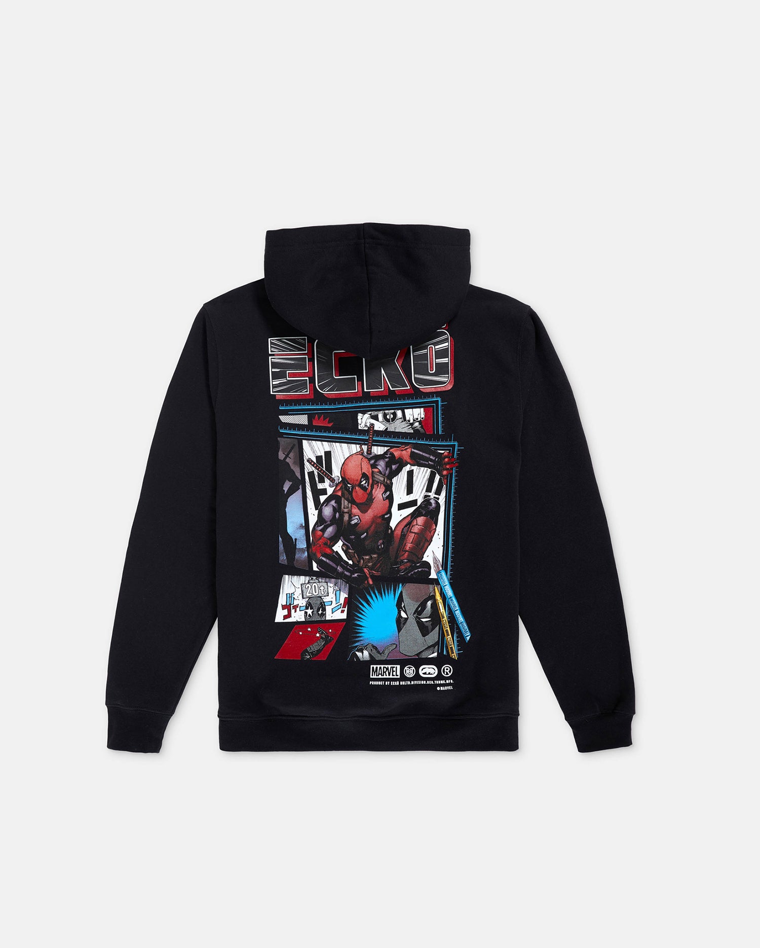 Marvel Deadpool Art to Life Pullover Hoodie ECKO UNLTD