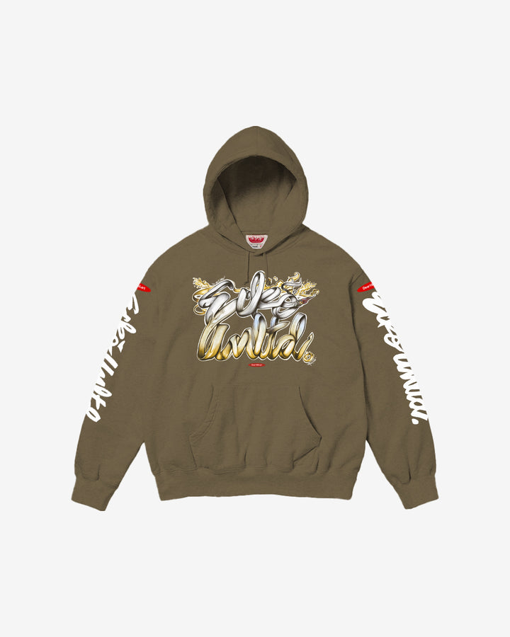 WHO WANTS SMOKE SCRIPT HOODIE