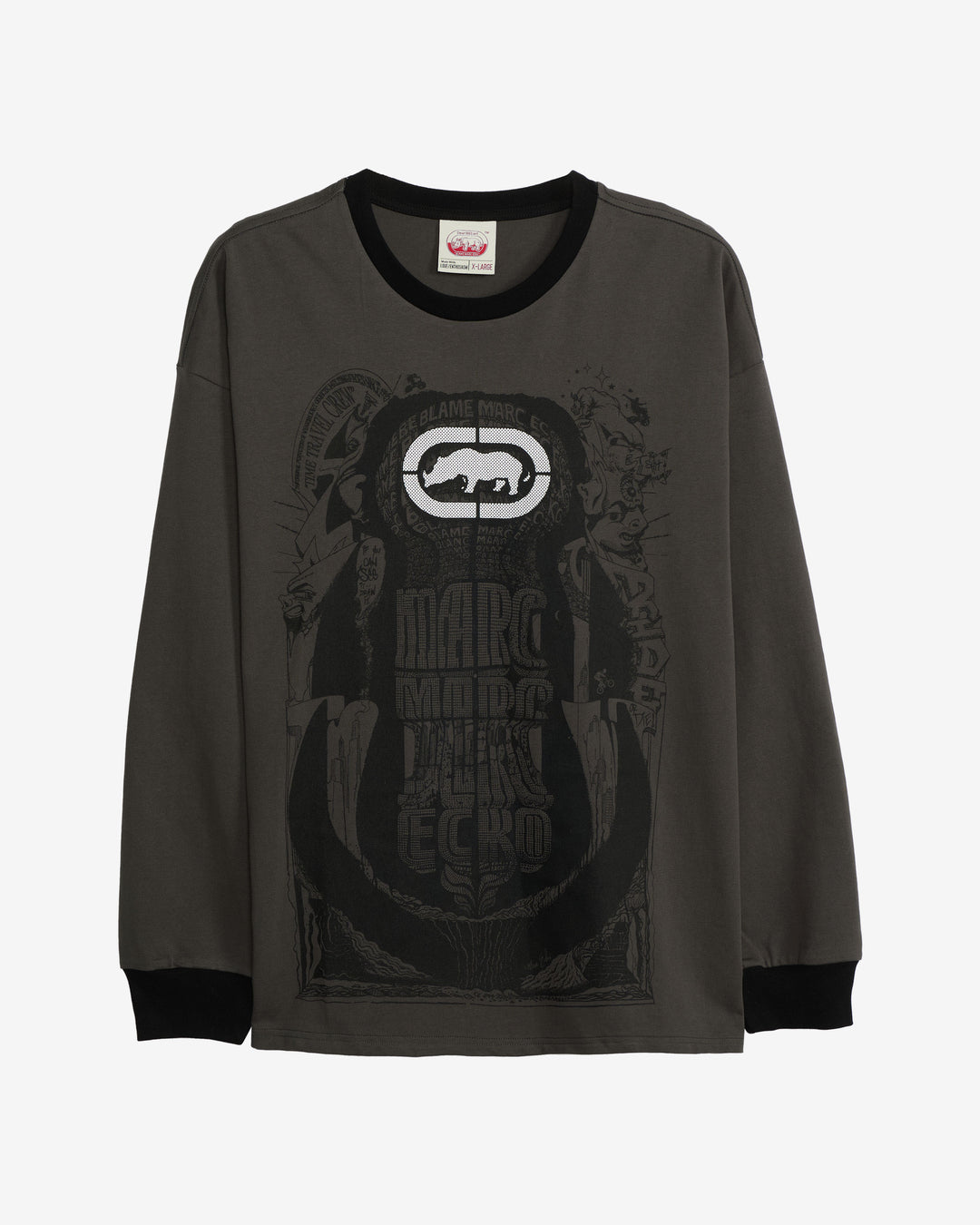 RIDE OR DIE CREWNECK LONG SLEEVE TEE