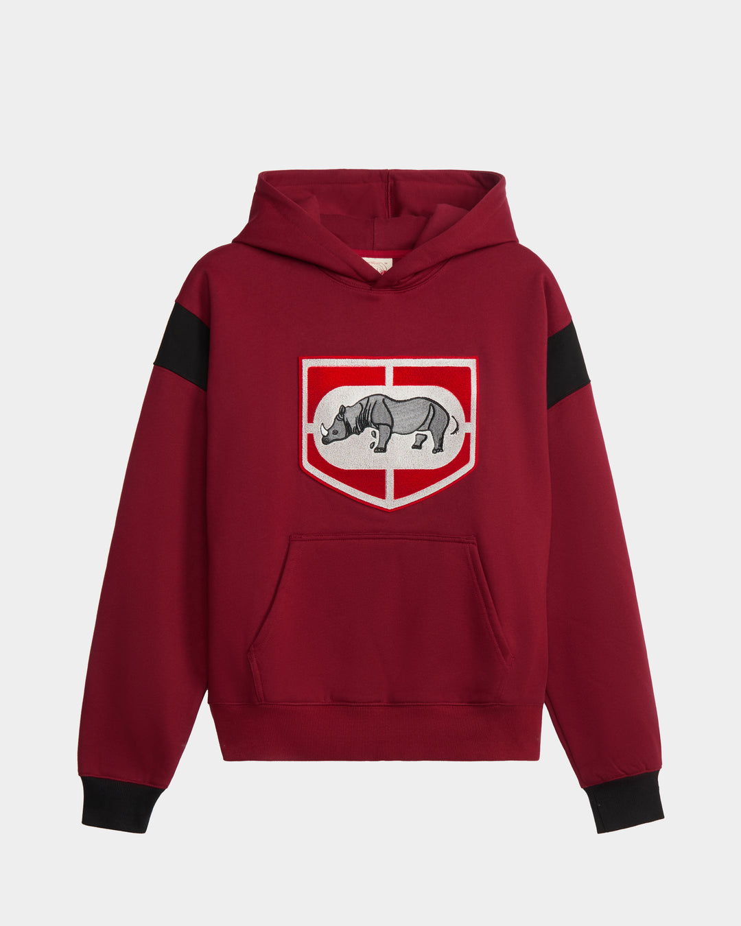 RED BLACK HOODIE