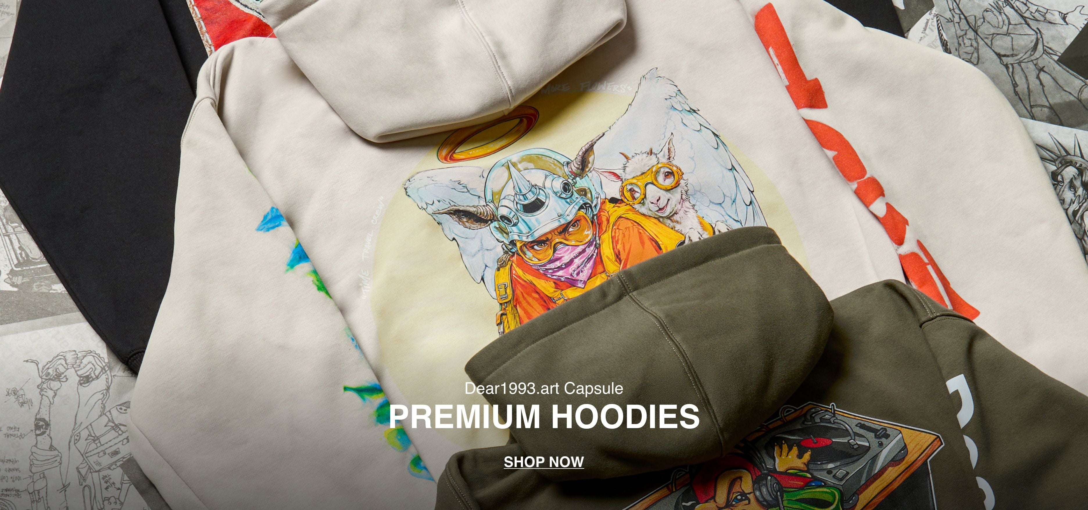 Dear1993.art Capsule Premium Hoodies Shop now