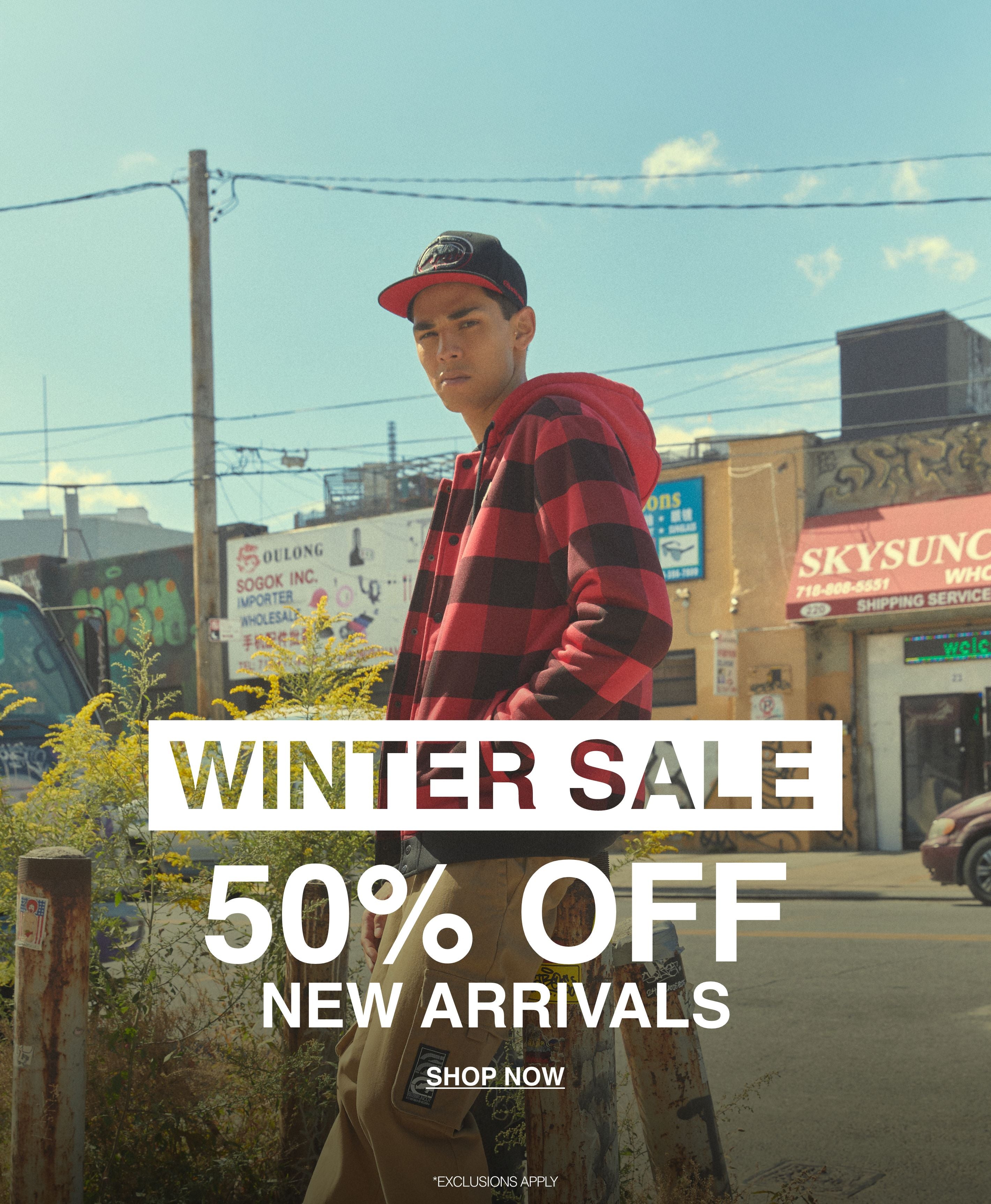 Winter Sale 50% Off New Arrivals Shop Now