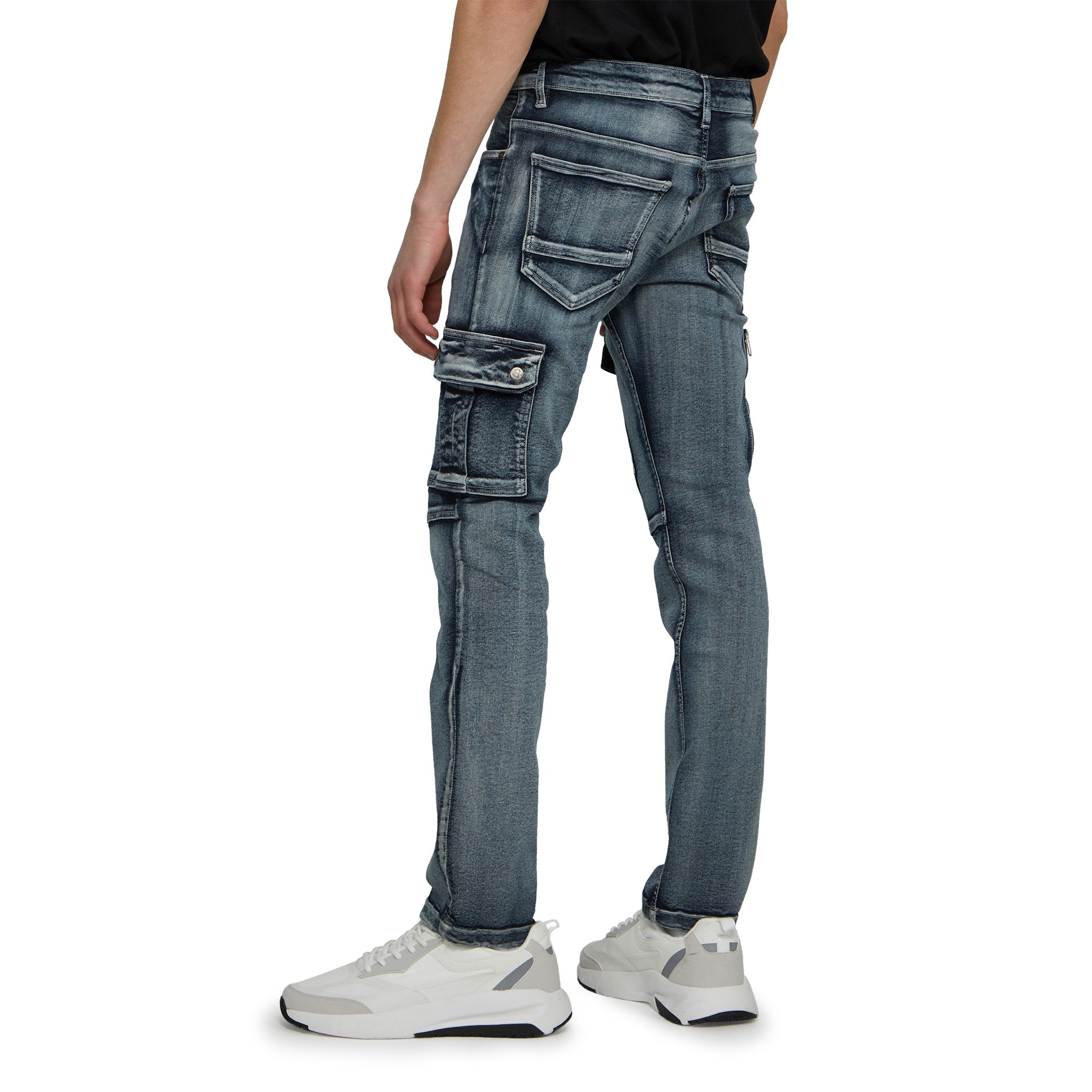 Cargo Snap Jeans
