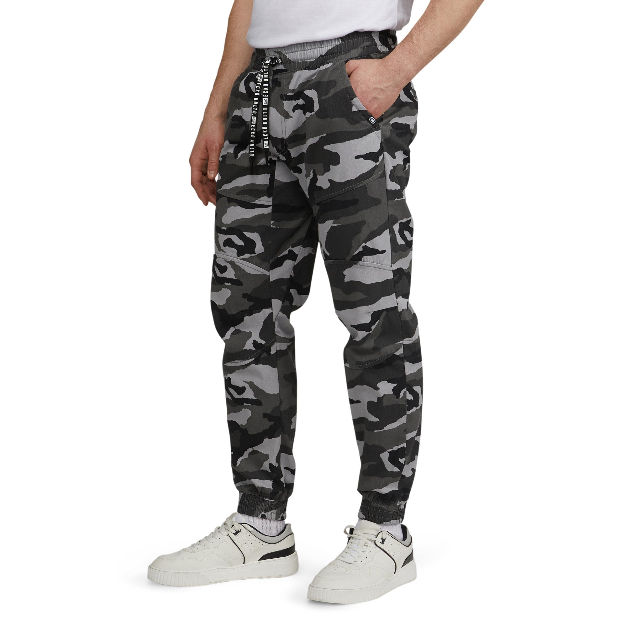 Mens camo clearance twill joggers