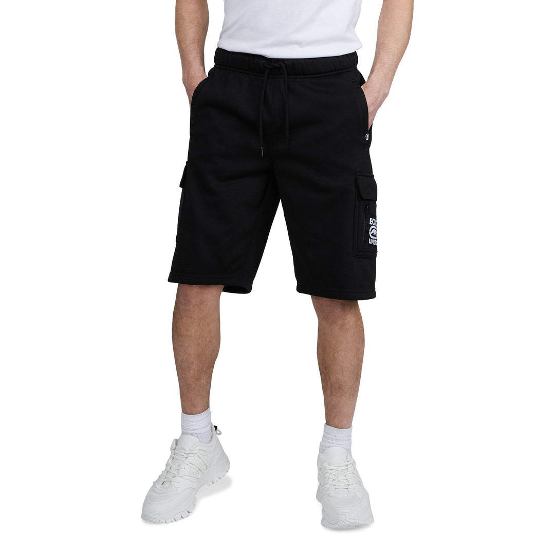 Zip Labled Pocket Fleece Short