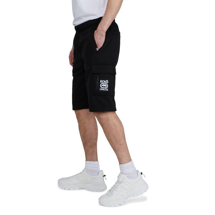 Zip Labled Pocket Fleece Short